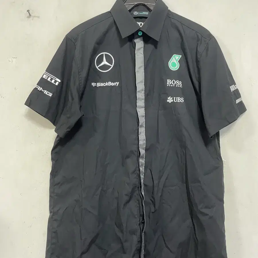 셔츠.메르세데스 AMG 페트로나스 F1 팀 셔츠 휴고보스