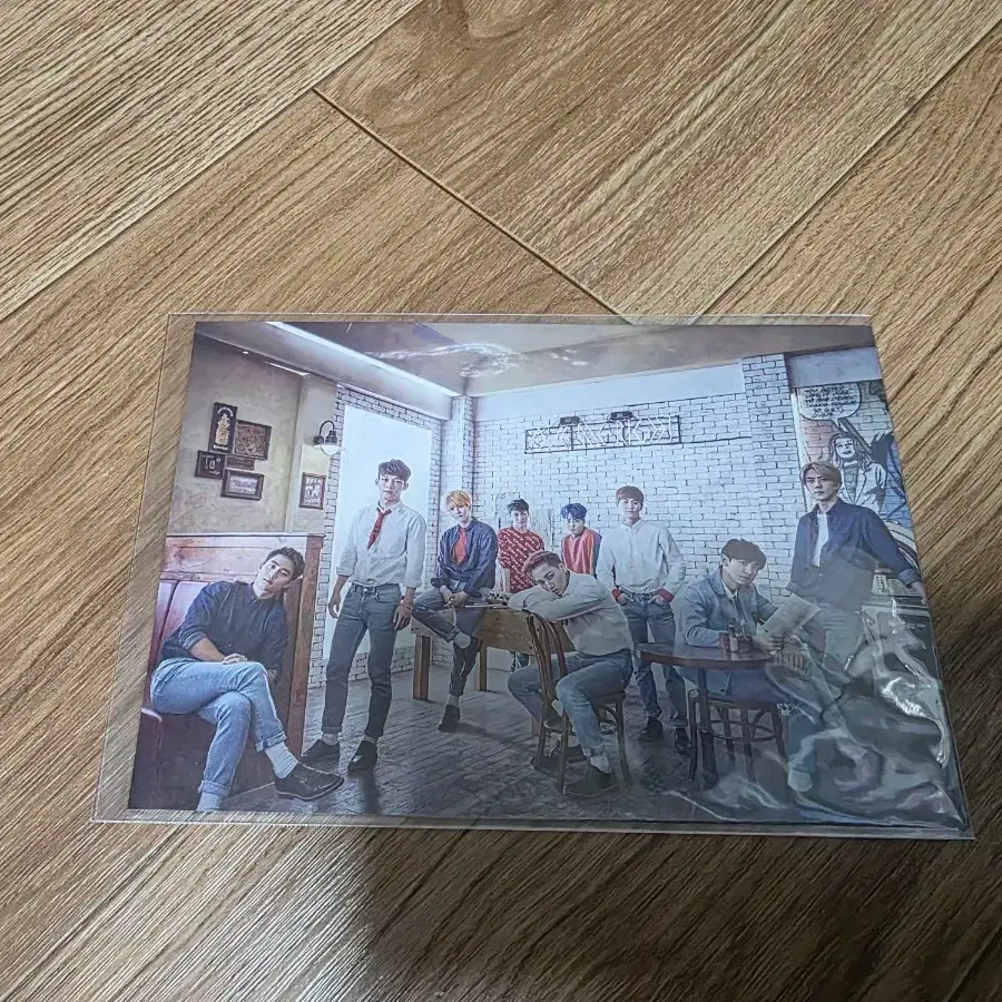엑소 일본 럽미 엽서