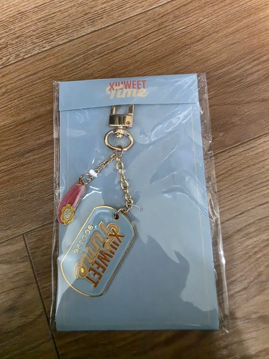 엑소 시우민 슈윗타임 꽃신키링