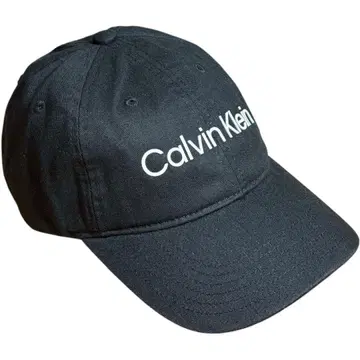 Calvin Klein 캡 모자 블랙 로고 프리 사이즈