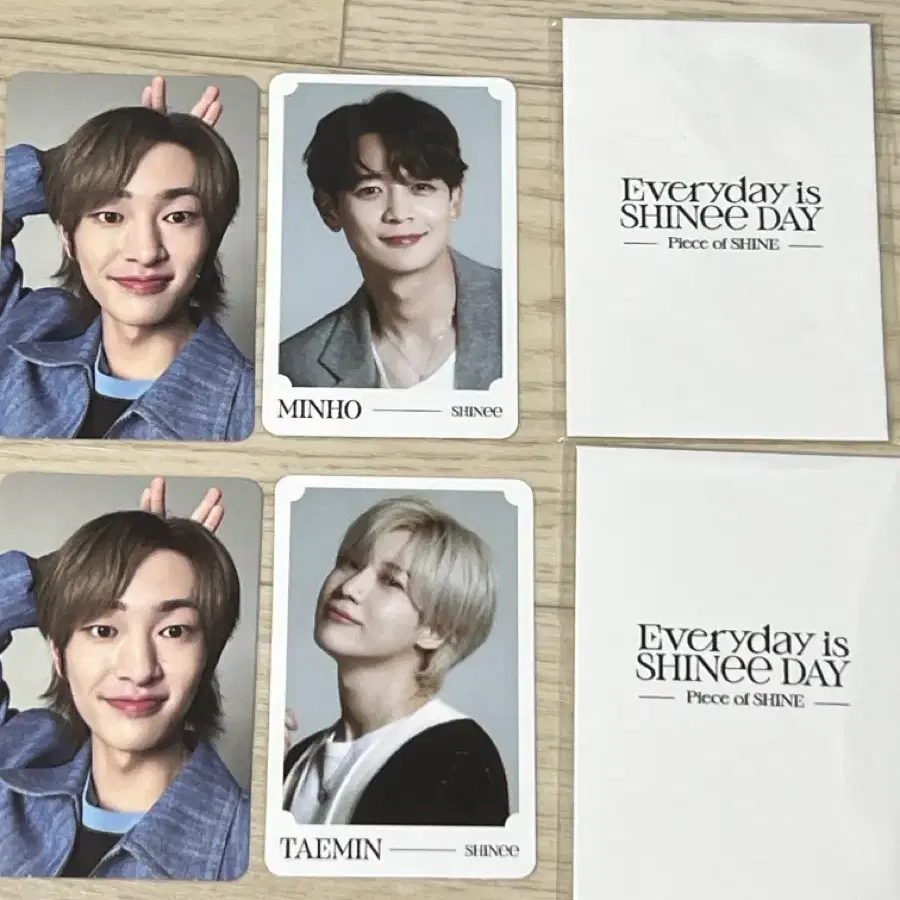 샤이니 15주년 포카세트 일괄