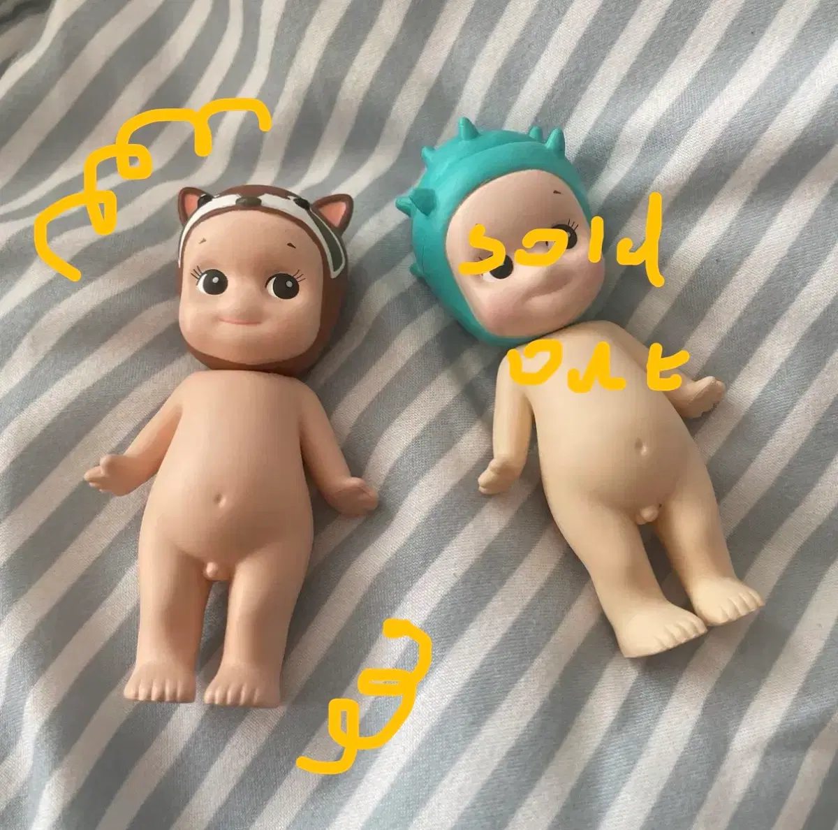 소니엔젤 피규어 동물 너구리