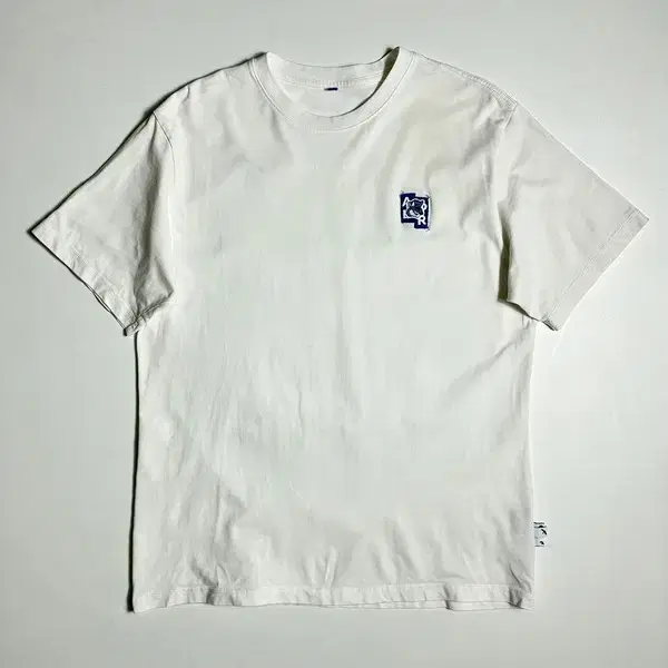 아더에러x메종키츠네 테트리스 폭스 오프 화이트 반팔 티셔츠 R2548