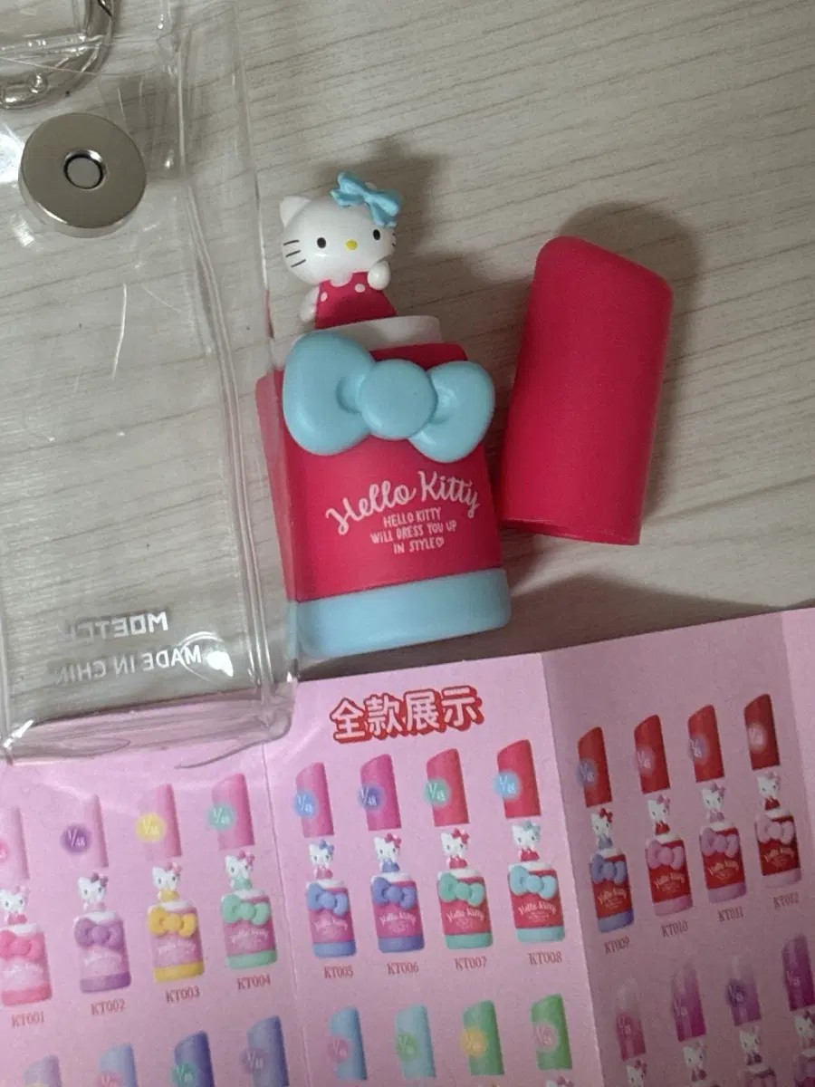 산리오 립스틱 피규어 헬로키티