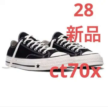 CONVERSE 컨버스 척테일러 70X 블랙 뉴 모델 28