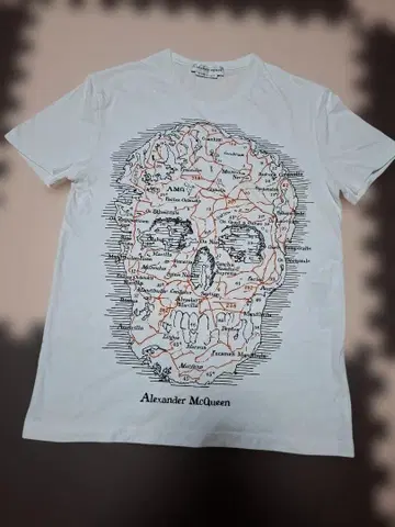 Alexander McQueen 스컬 프린트 T셔츠 XS