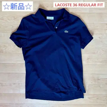 새상품 LACOSTE 여성용 피케 셔츠 36 REGULAR FIT