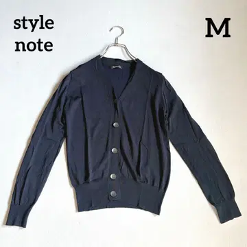 StyleNote 봄/여름용 긴팔 가디건 네이비 M사이즈