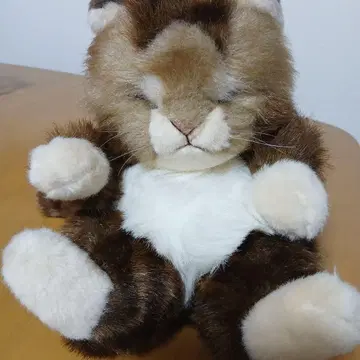 고양이 봉제 인형 쇼와 레트로 오리엔트 토이