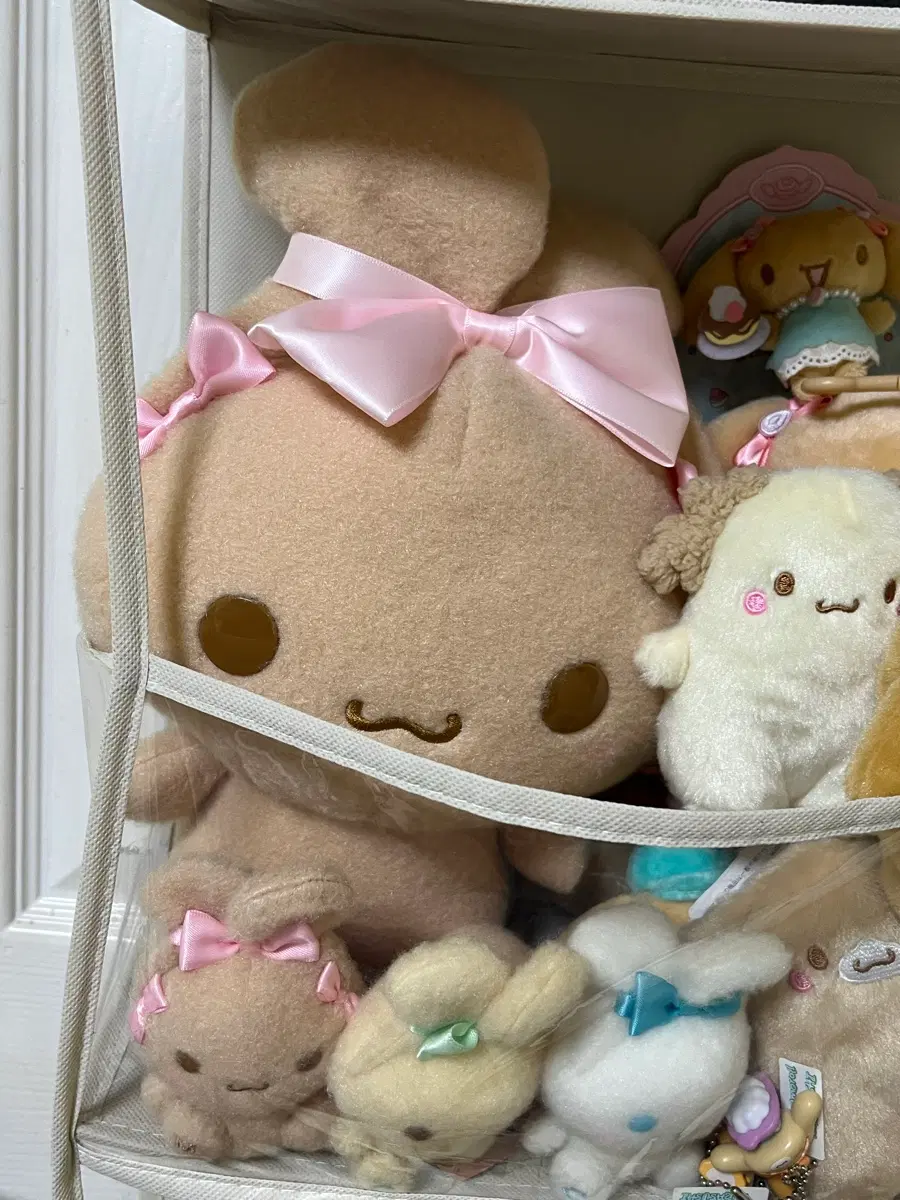 시나모롤 모카 밀키보아 미미무스비 30cm