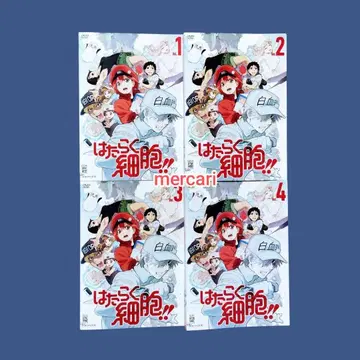 일하는 세포!! 2기 DVD 전 4권 세트