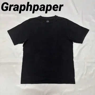 Graphpaper basic T셔츠 블랙 무지