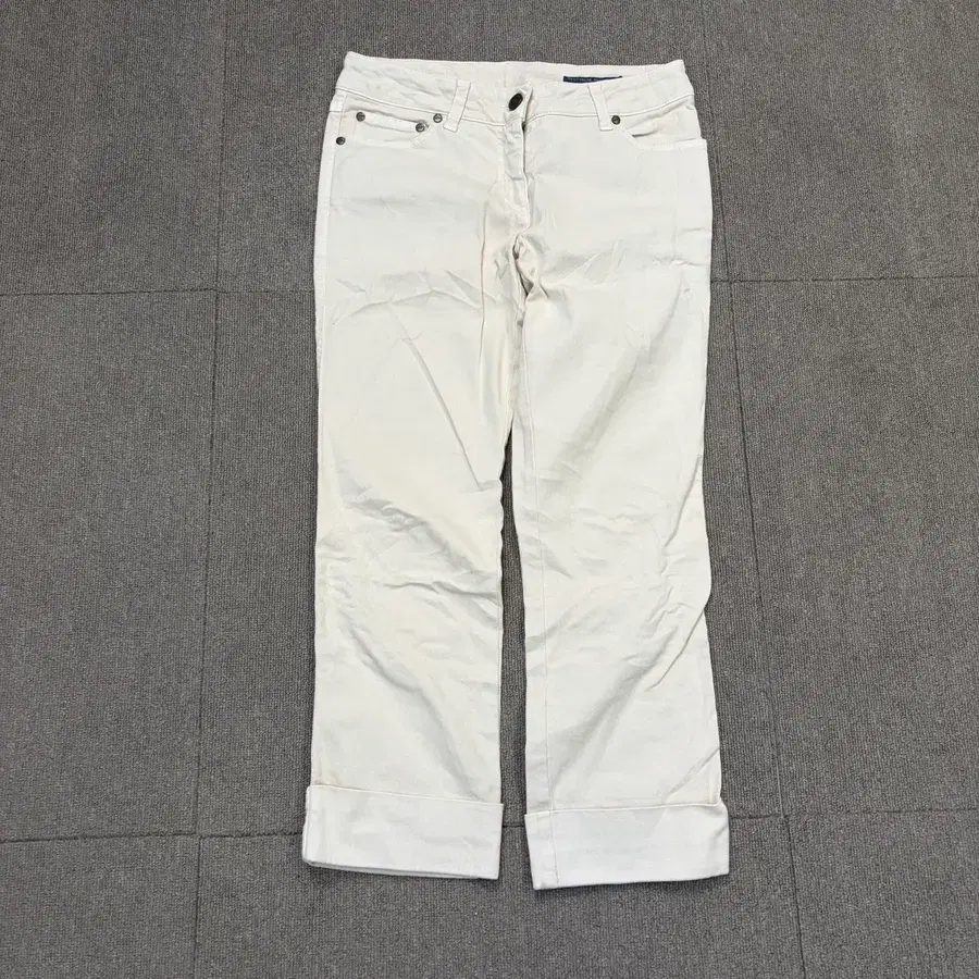 알렉산더 맥퀸 우먼스 8부 크롭 데님 38