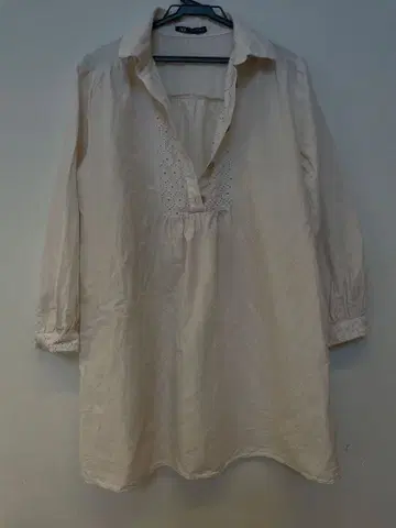 ZARA 셔츠 블라우스 베이지