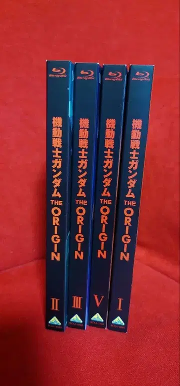 기동전사 건담 THE ORIGIN Blu-ray 4권 세트