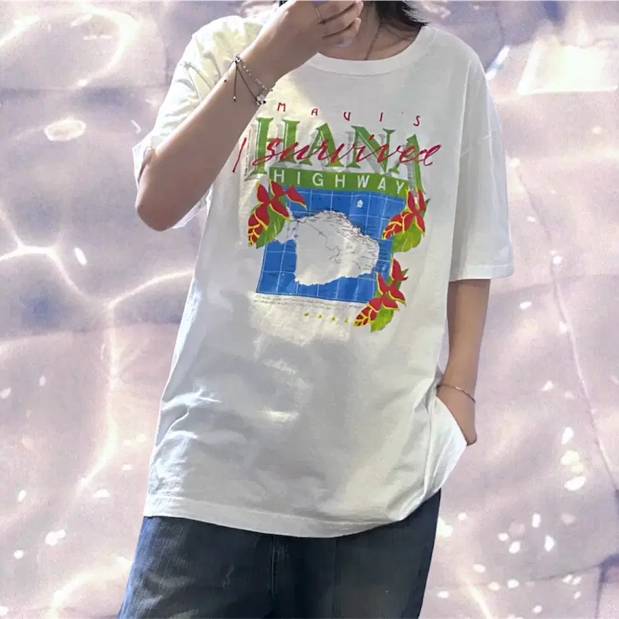 Made In USA hanes 1990s 헤인즈 반팔 티셔츠 화이트 X