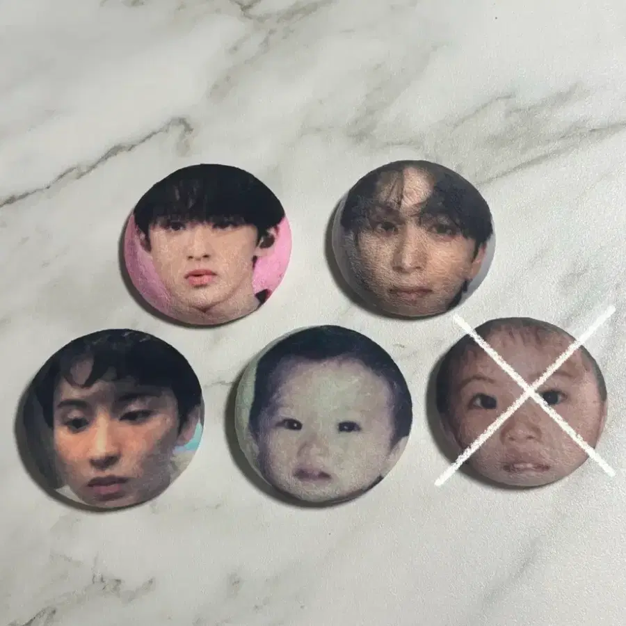 엔시티 마크 말랑핀뱃지