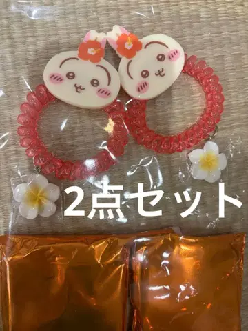 치이카와 (먼작귀) 트레이딩 코일 머리끈 토끼 시사 기념품 가게