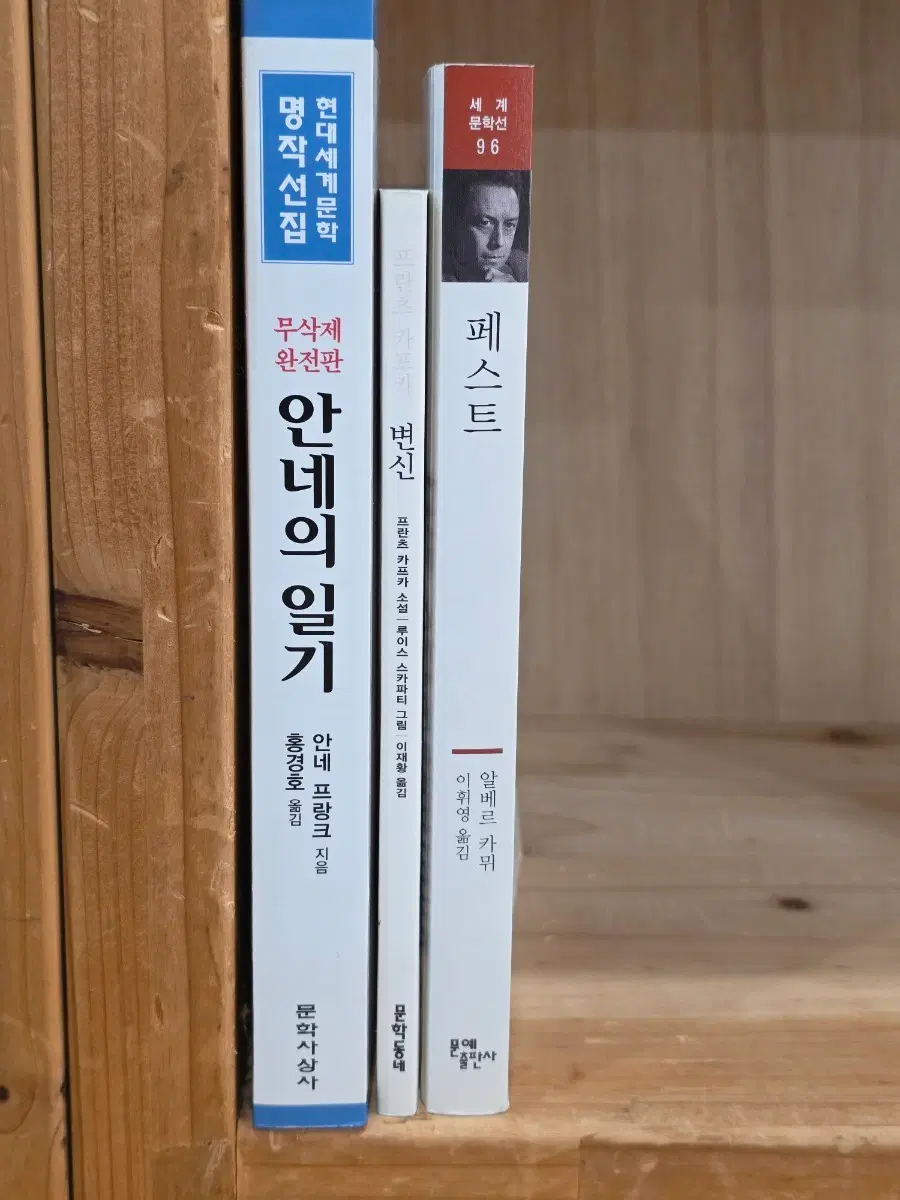 페스트 / 변신 / 안네의 일기 세트