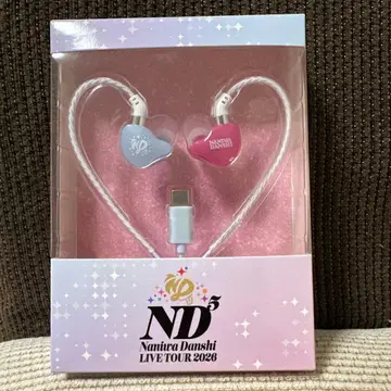 Naniwa Danshi LIVE TOUR 2026 이어모니풍 이어폰