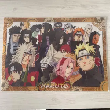 NARUTO 점프 페스타 2011 A3 클리어 포스터 나루토