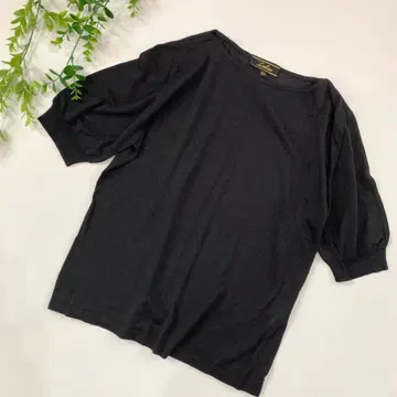 새상품급 leilian 레리안 실크 100 니트 반팔 빅 사이즈 블랙 봄