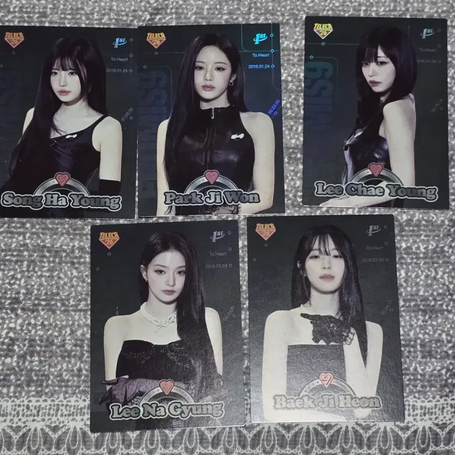[판매] 프로미스나인 테레카 레트로 TR 세트 5종 (개별가능)