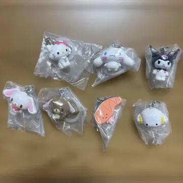 산리오 캐릭터즈 올스타즈 메지루시 액세서리 7개 세트