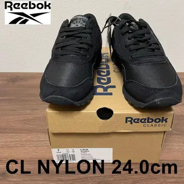Reebok CL NYLON 블랙 24.0cm 미사용 새상품 택 포함