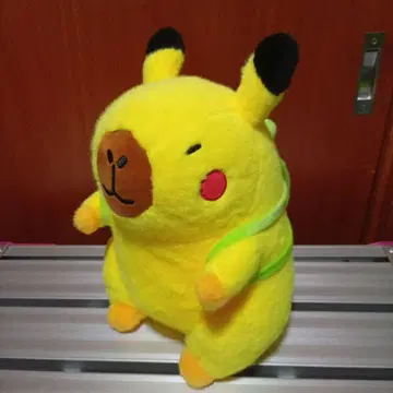 카피바라 피카츄 봉제 인형 레어템 레어
