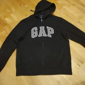 GAP 집업 후드티 블랙