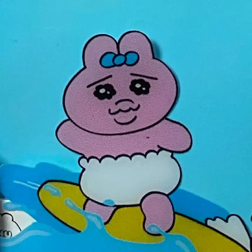 빤쮸토끼 파우치 투명
