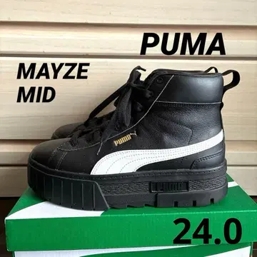 [새상품급] PUMA 메이즈 미드 하이컷 통굽 스니커즈