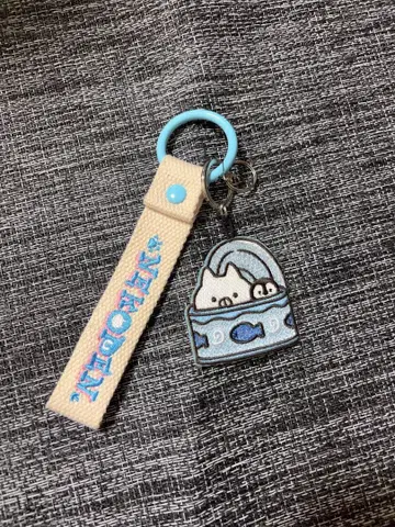 네코펜히요리 캔 수제 키링