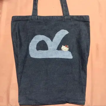 45rpm 헬로키티 데님 토트백