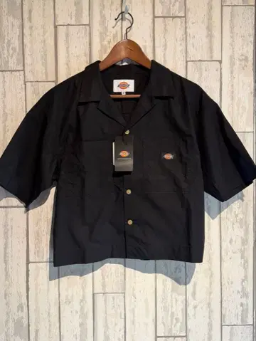 [ 미사용 새상품 ] Dickies 디키즈 반팔 셔츠 블랙 M 사이즈