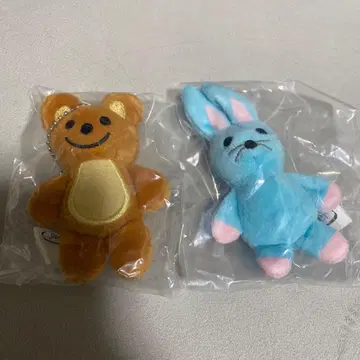 [24시간 이내 발송] 핑구 봉제 인형 가챠 토끼 곰