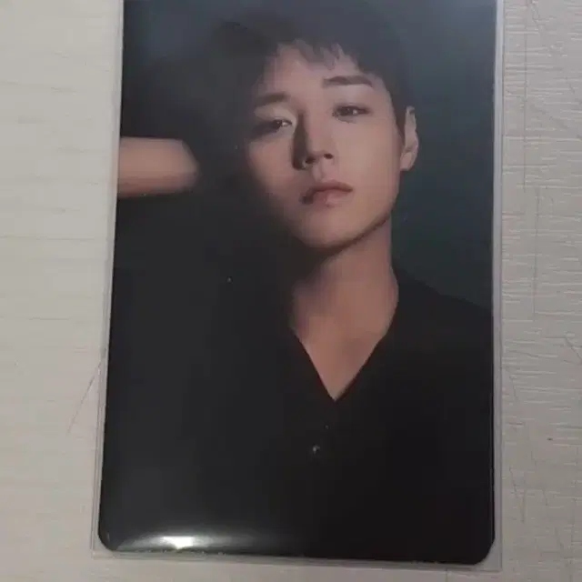 박지훈 포토카드 기영이숯불두마리치킨 콜라보
