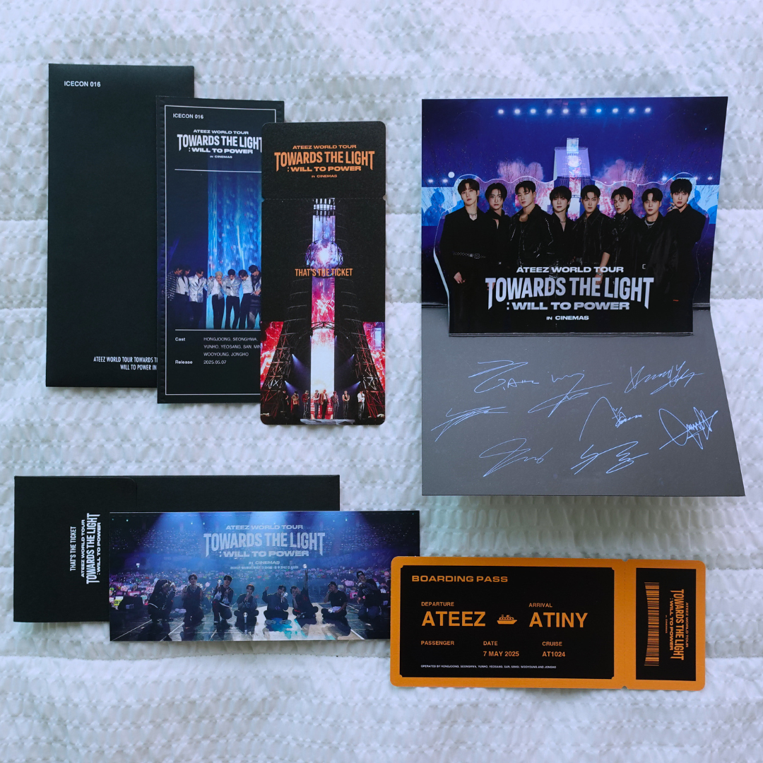 특전 1,2주차) 에이티즈 영화 TOWARDS THELIGHT CGV 특