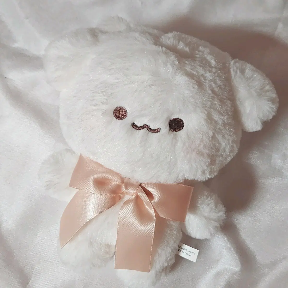 크림강아지 무스 20cm 봉제인형