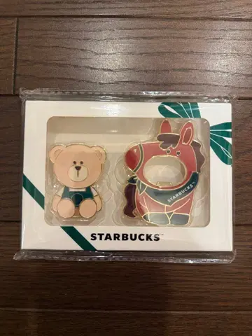 [한국 스벅] Starbucks 베어리스타 마그넷 & 병따개 세트