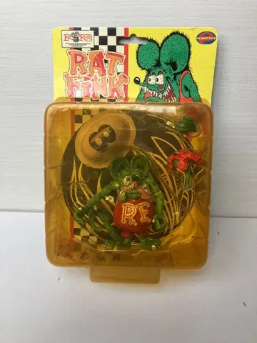 미개봉 새상품 래트 핑크 RAT FINK 피규어 빈티지