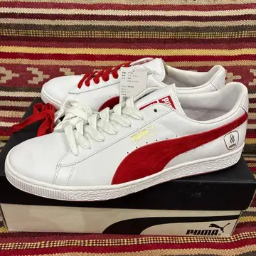 데드 04년 PUMA 바스켓 5 화이트 x 레드 28.5cm 한정판