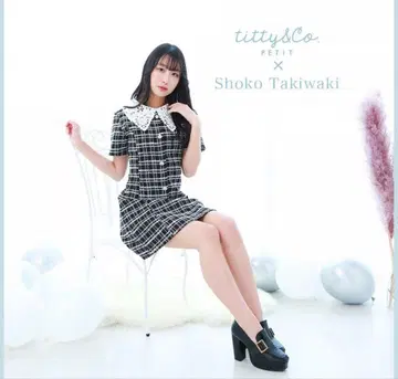 titty&Co. PETIT 레이스 칼라 트위드 원피스
