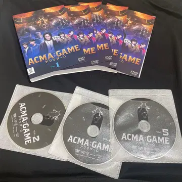 ACMA:GAME 아쿠마 게임 1-5권 DVD 전권