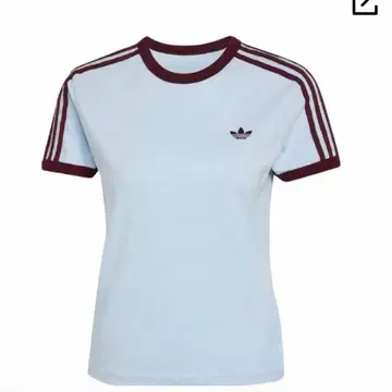 adidas Originals 3 STRIPES 반팔 티셔츠 S 화이트