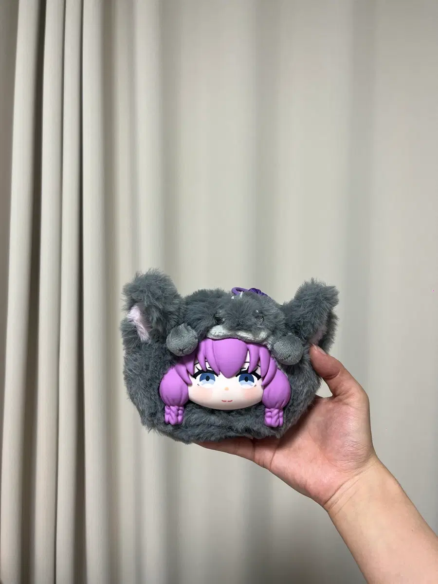장송의 프리렌 애니멀파티 피규어 인형 키링 아우라