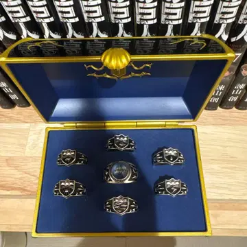 리본 제일복권 E상 봉고레 케이스 & F상 봉고레 반지 7종