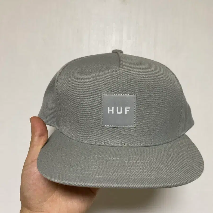 *[HUF] 허프 울혼방 박스 로고 스냅백 os