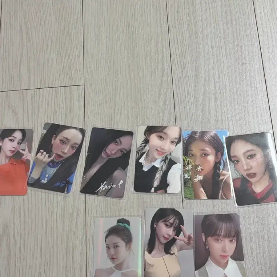에스파 포카 9장 판매 처분